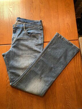 Old Navy Original Mid-Rise Boot-Cut Jeans for Women Acadia Size 12 NWOT!